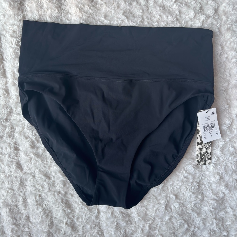 NWT—Miraclesuit Gimlet Folded Waist Swim Bottom—Size 14!